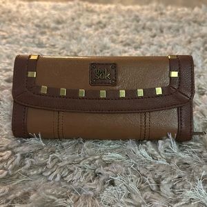 Sak leather wallet. Never used.
